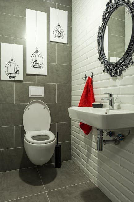 Rankinis stūmoklis prie kriauklės su užsikimšimo problema, pasiruošta pirmiems veiksmams